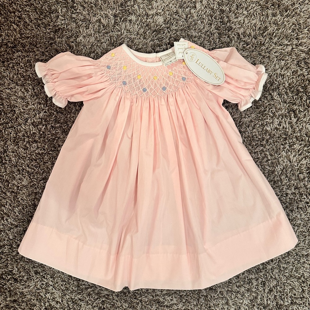 Lullaby Set Smocked Dress 5T